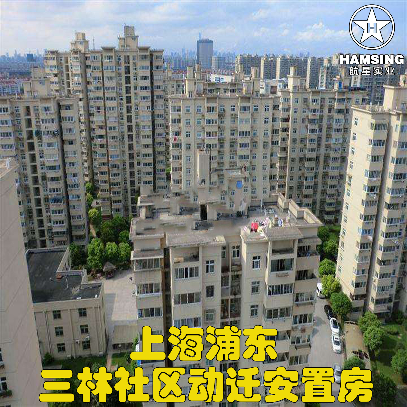 上海浦东三林社区动迁安置房